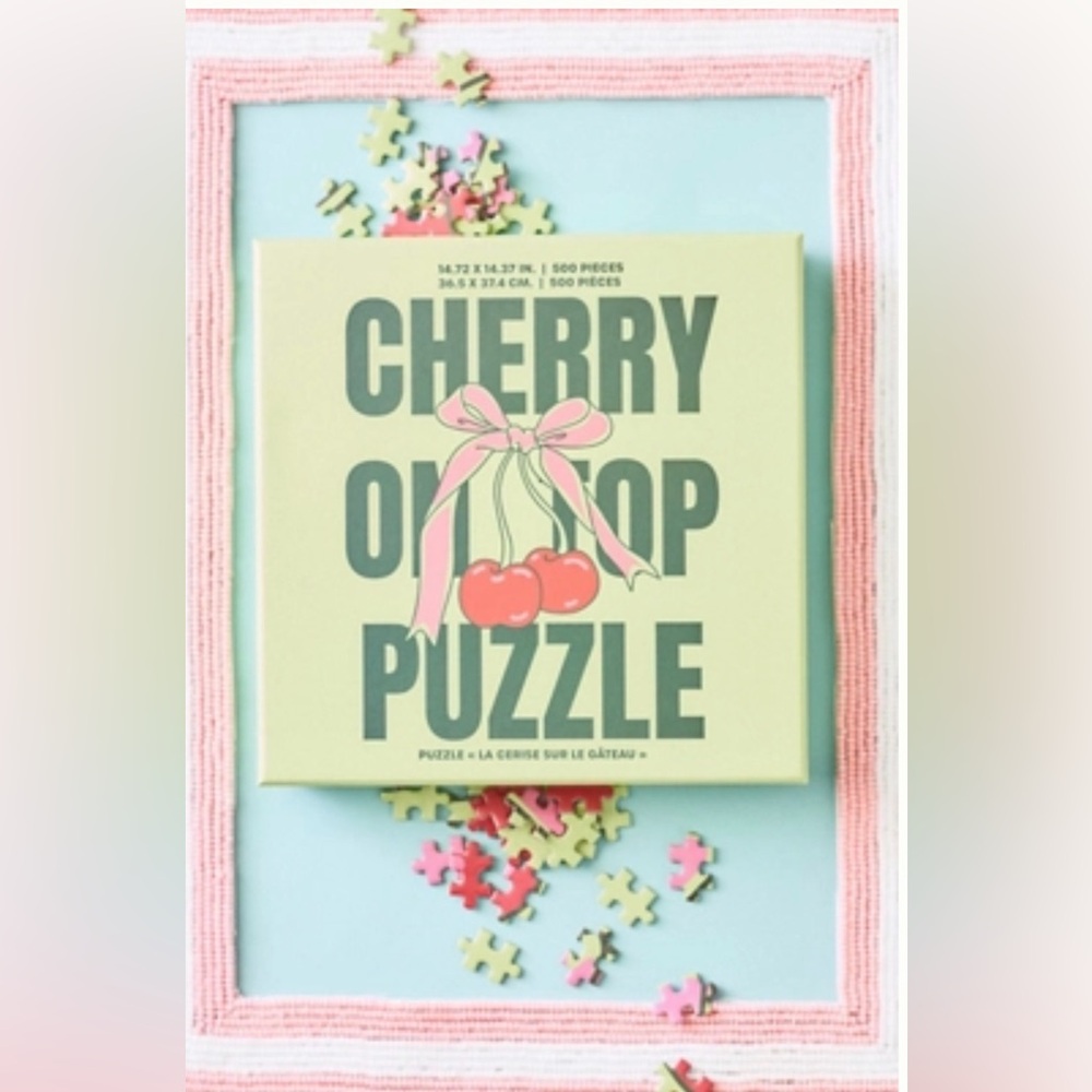 Anthropologie ICON 500-PIECE PUZZLE
Style No.  101612133
Color:  Cherry